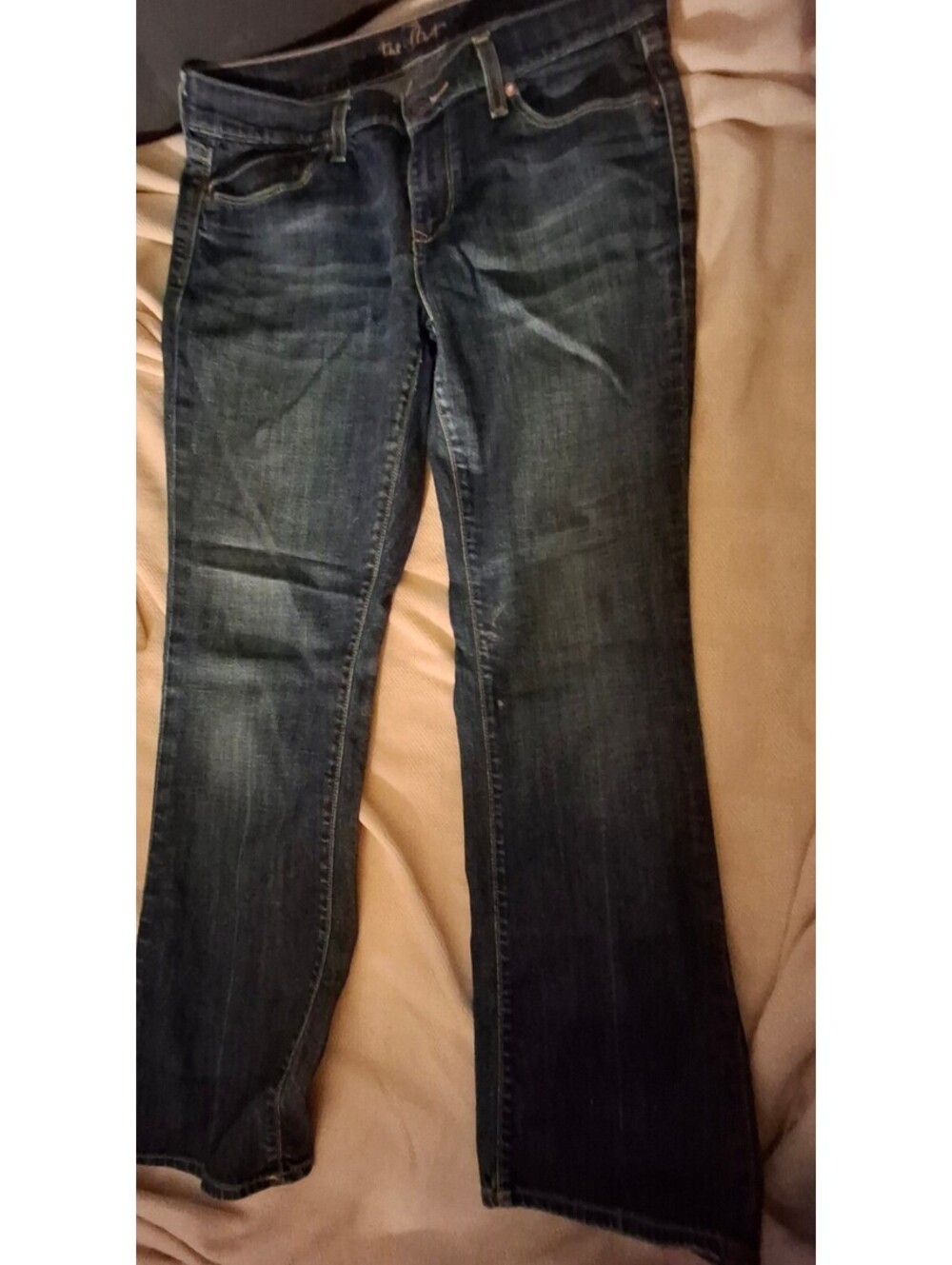 The Flirt Women's Jeans Size 8 Short Dark Wash Denim